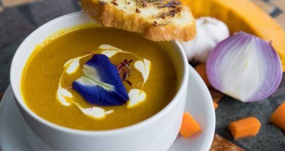 Pumpkin and cream soup