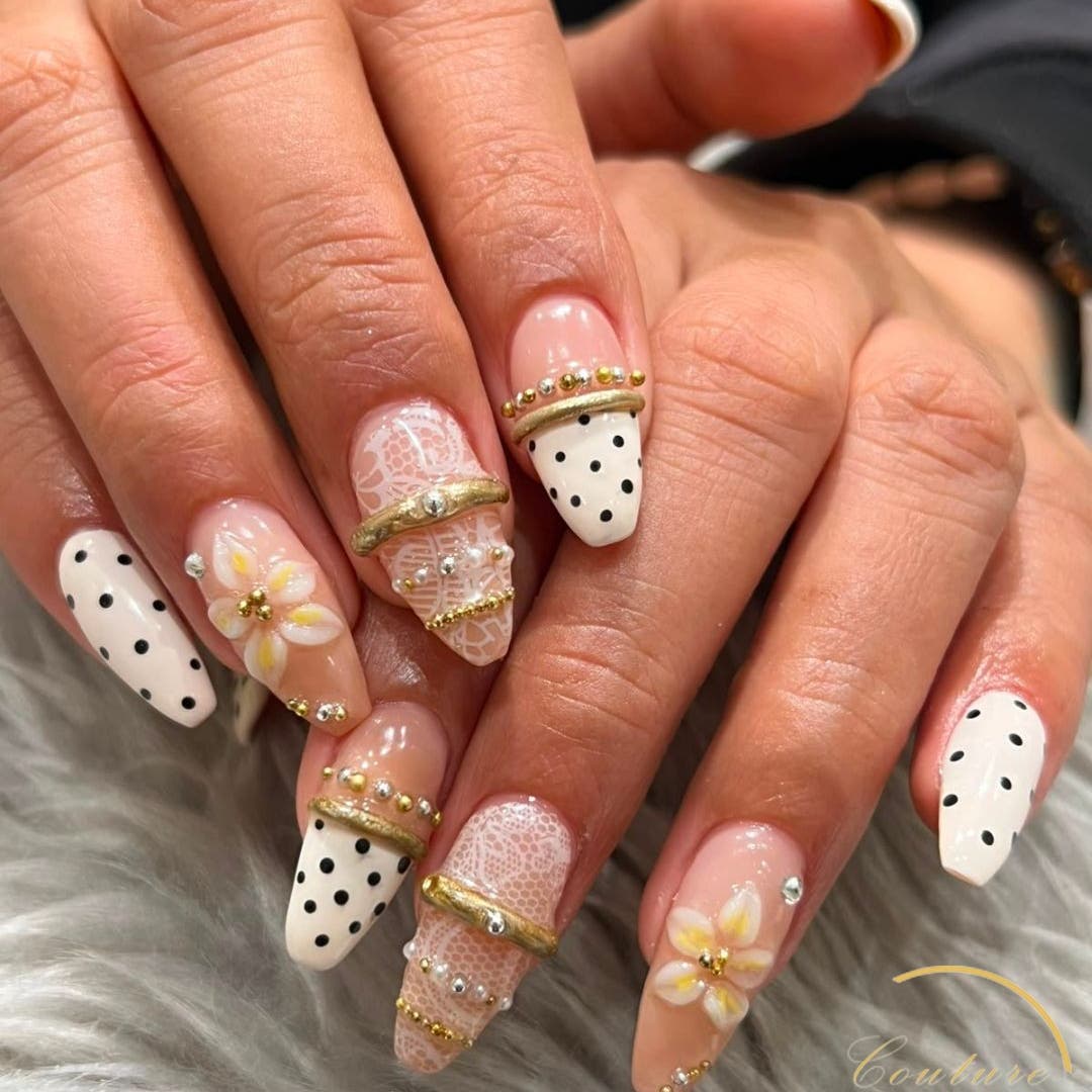 Gel nail art by Couture Studio
