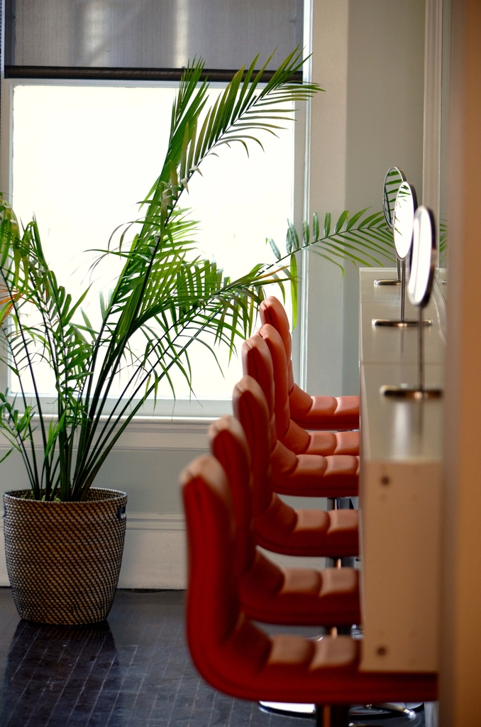 Hair salon interior
