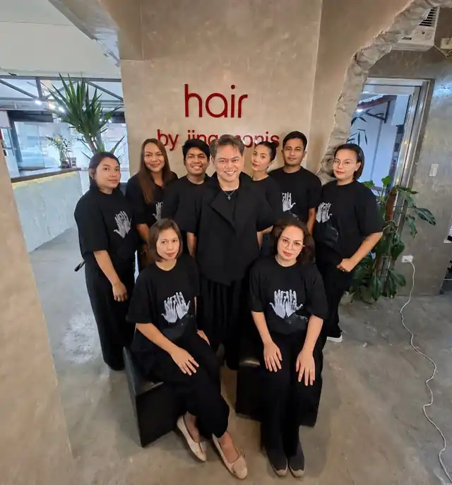 The salon team