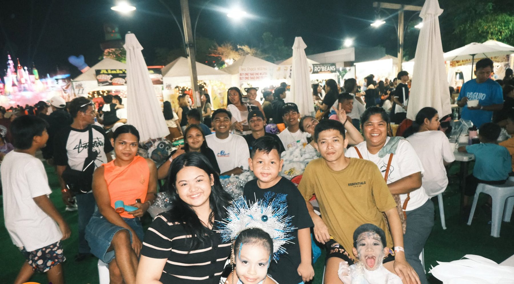 A family at Rancho